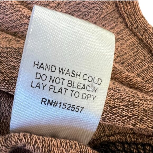 Anthro Indie Grunge Oversized Slouchy Lightweight Goblin Autumn Orange Medium - Picture 7 of 9